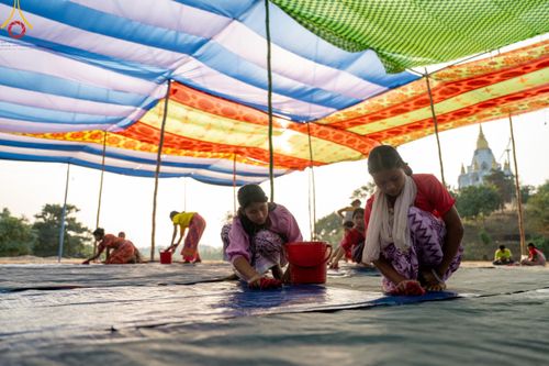 ภาพ No.127248:Photo Story ปฐมบรรพชาชาวพุทธมาร์มา เริ่ม วันที่ 2 กุมภาพันธ์ พ.ศ. 2567 ณ วัดธัมจักร อรัญกุฏิ เมืองรัมการ์ คาร์กาชารี บังกลาเทศ