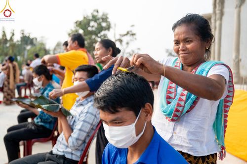 ภาพ No.127672:Photo Story ปฐมบรรพชาชาวพุทธมาร์มา Episode 2/5 วันที่ 6-7 กุมภาพันธ์ พ.ศ. 2567  โครงการบรรพชาครั้งประวัติศาสตร์ แห่งเทือกเขาจิตตะกอง  ครั้งแรกของชาวพุทธมาร์มา บังกลาเทศ บูชาธรรม 80 ปีหลวงพ่อธัมมชโย ณ วัดธัมจักร อรัญกุฏิ เมืองรัมการ์ คาร์กาชารี บังกลาเทศ