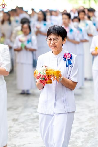 ภาพ No.227438:วันเสาร์ที่ 31 พฤษภาคม พ.ศ. 2568 พิธีเวียนประทักษิณรอบพระอุโบสถ ในพิธีอุปสมบท สามเณรเตรียม DCI รุ่นที่ 22 ณ อุโบสถพระไตรปิฎก วัดพระธรรมกาย