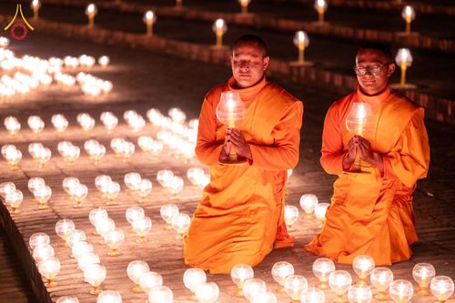 ภาพ No.210557:วันเสาร์ที่ 8 มีนาคม พ.ศ. 2568 พิธีจุดประทีป โครงการบรรพชาสามเณรชาวเนปาล 500 รูป ณ ชาตสถานอุทยานลุมพินีวัน ที่ประสูติขององค์สมเด็จพระสัมมาสัมพุทธเจ้า ลุมพินี ประเทศเนปาล