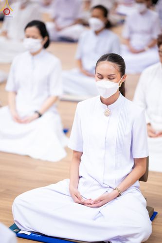 ภาพ No.84682:พิธีบรรจุพระบรมสารีริกธาตุภายในเกตุดอกบัวตูม องค์พระประธาน ณ ห้องแก้วสารพัดนึก 2 วัดพระธรรมกาย ในวันอาสาฬหบูชา อังคารที่ 1 สิงหาคม พ.ศ.2566