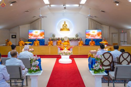 ภาพ No.284369:วันอาทิตย์ที่ 19 ตุลาคม พ.ศ.2568  พิธีทอดกฐินสามัคคี ณ วัดพระธรรมกายเท็กซัส สหรัฐอเมริกา