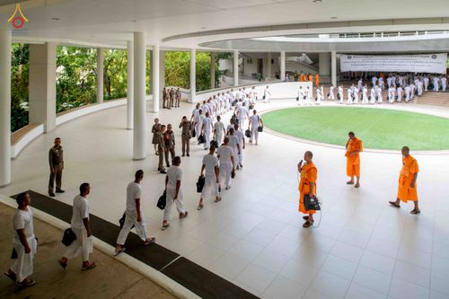 ภาพ No.340240:วันที่ 23 กรกฎาคม พ.ศ. 2569 พิธีเปิดโครงการพัฒนาคุณธรรม จริยธรรม สำหรับนักเรียนนายสิบตำรวจ (นสต.) รุ่นที่ 17 ศูนย์ฝึกอบรมตำรวจภูธรภาค 1 ระหว่างวันที่ 23-27 กรกฏาคม 2569 ( 5 วัน 4 คืน) ณ ศูนย์ปฏิบัติธรรมเวิล์ดพีช วัลเล่ย์ (World Peace Valley) เขาใหญ่  ต.ห