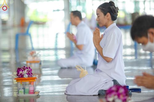 ภาพ No.149989:พิธีตักบาตร , พิธีปฎิบัติธรรม , พิธีถวายภัตตาหารเมนูสวรรค์ ในพรรษาแห่งการเข้าถึงธรรม วันธรรมชัย วันอังคารที่ 27 สิงหาคม พ.ศ.2567 ณ สภาธรรมกายสากล วัดพระธรรมกาย