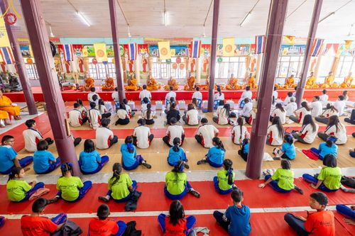 ภาพ No.199597:พิธีทอดผ้าป่าทำนุบำรุงศาสนสถาน ณ วัดศิลามูล ตำบลหินมูล อำเภอบางเลน จังหวัดนครปฐม ในโครงการธรรมยาตรา กตัญญูบูชา มหาปูชนียาจารย์ พระมงคลเทพมุนี(สด จนฺทสโร) พระผู้ปราบมาร อนุสรณ์สถาน 7 แห่ง ปีที่ 13 วันที่ 21 มกราคม พ.ศ. 2568