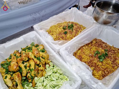 ภาพ No.117493:พิธีถวายภัตตาหารเป็นสังฆทาน แด่คณะพระธรรมยาตรา วันที่ 23 มกราคม พ.ศ. 2567 ณ อนุสรณ์สถานบางปลา อ.บางเลน จ.นครปฐม