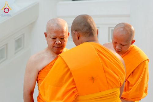 ภาพ No.223657:วันที่ 11 พฤษภาคม พ.ศ. 2568 พิธีบรรพชาของอุบาสก พิสิทธิ์ หมื่นแกล้ว  ณ วัดพระธรรมกาย