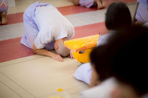 ภาพ No.228944:วันเสาร์ที่ 14 มิถุนายน พ.ศ. 2568 พิธีเวียนประทักษิณ , พิธีขอขมารับผ้าไตร ในโครงการบรรพชาอุปสมบทหมู่ ผู้บริหารรุ่นที่ 15 และ อุดมศึกษา รุ่นที่ 52 ณ โบสถ์พระไตรปิฎก วัดพระธรรมกาย