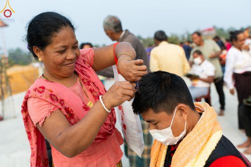 ภาพ No.127681:Photo Story ปฐมบรรพชาชาวพุทธมาร์มา Episode 2/5 วันที่ 6-7 กุมภาพันธ์ พ.ศ. 2567  โครงการบรรพชาครั้งประวัติศาสตร์ แห่งเทือกเขาจิตตะกอง  ครั้งแรกของชาวพุทธมาร์มา บังกลาเทศ บูชาธรรม 80 ปีหลวงพ่อธัมมชโย ณ วัดธัมจักร อรัญกุฏิ เมืองรัมการ์ คาร์กาชารี บังกลาเทศ