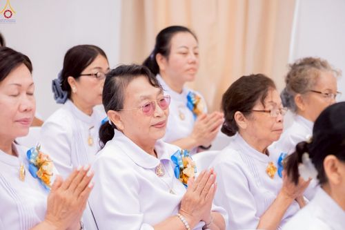 ภาพ No.234685:วันอาทิตย์ที่ 20 กรกฎาคม  พ.ศ.2568 พิธีทอดผ้าป่าภาคพื้นอเมริกา พิธีเจริญพระพุทธมนต์ ฉลองอาคารแก้วธรรมชัยรัตนอนันต์ วัดพระธรรมกายเทนเนสซี ประเทศสหรัฐอเมริกา