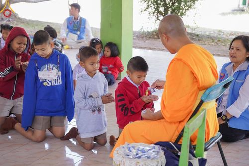 ภาพ No.195286:พิธีทอดผ้าป่าทำนุบำรุงศาสนสถาน ณ วัดพรสวรรค์ ต.หนองบ่อ อ.สองพี่น้อง จ.สุพรรณบุรี ในโครงการธรรมยาตรา กตัญญูบูชา มหาปูชนียาจารย์ พระมงคลเทพมุนี(สด จนฺทสโร) พระผู้ปราบมาร อนุสรณ์สถาน 7 แห่ง ปีที่ 13 วันที่ 13 มกราคม พ.ศ. 2568