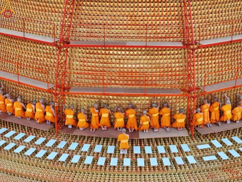 ภาพ No.194581:พิธีปฐมเริ่มสุวรรณรังสรรค์มหาธรรมกายเจดีย์ วันจันทร์ที่ 13 มกราคม พ.ศ. 2568 ณ มหาธรรมกายเจดีย์ วัดพระธรรมกาย จ.ปทุมธานี