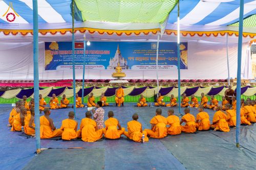 ภาพ No.131021:Photo Story ปฐมบรรพชาชาวพุทธมาร์มา Episode 4/5 วันที่ 13 กุมภาพันธ์พ.ศ. 2567 ณ วัดธัมจักร อรัญกุฏิ บังกลาเทศ