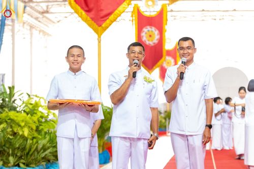 ภาพ No.150630:V.44 เพื่อพ่อ ภาพเตรียมงาน ปฎิบัติงาน ของเจ้าหน้าที่ อาสาสมัคร ทุกสถานะ เพื่อความสำเร็จ ในงานวันธรรมชัย วันอังคารที่ 27 สิงหาคม พ.ศ. 2567