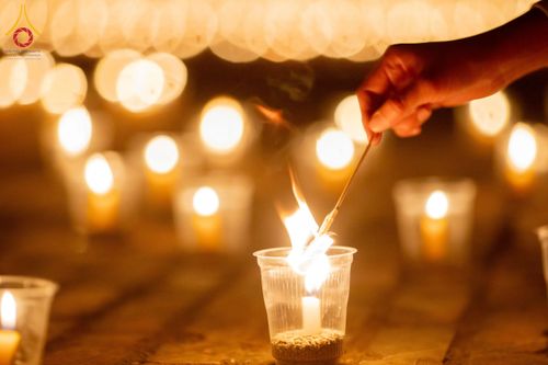 ภาพ No.210529:วันเสาร์ที่ 8 มีนาคม พ.ศ. 2568 พิธีจุดประทีป โครงการบรรพชาสามเณรชาวเนปาล 500 รูป ณ ชาตสถานอุทยานลุมพินีวัน ที่ประสูติขององค์สมเด็จพระสัมมาสัมพุทธเจ้า ลุมพินี ประเทศเนปาล