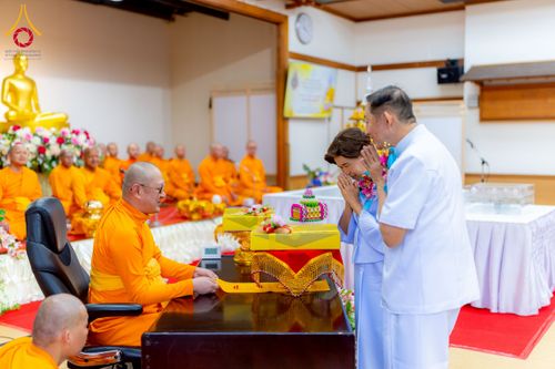 ภาพ No.221014:วันที่ 13 เมษายน พ.ศ. 2568 พิธีโปรยรัตนชาติปฐมเริ่มสถาปนาเจดีย์ และ พิธีเปิดหมู่บ้านปฏิบัติธรรม เพื่อการบรรลุธรรม ณ วัดป่าธรรมกายนานาชาติโทชิหงิ  ประเทศญี่ปุ่น