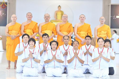 ภาพ No.130052:V.34 เพื่อธรรมเพื่อบางกล่ำ การรับบุญของเจ้าหน้าที่หน่วยงานต่างๆ  เพื่องานธรรมยาตราอัญเชิญพระบรมสารีริกธาตุ ประดิษฐาน ณ มหารัตนเจดีย์สิริปทุมสวรรค์ (เจดีย์อริยพุทธะ 5 พระองค์) ณ ศูนย์ปฏิบัติธรรมภาคใต้ อ.บางกล่ำ จ.สงขลา ระหว่างวันที่ 9-10 มีนาคม พ.ศ. 2567