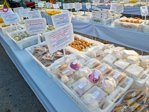 ภาพ No.108501:ถวายภัตตาหารเป็นสังฆทาน แด่คณะพระธรรมยาตราฯ ในโครงการธรรมยาตรากตัญญูบูชา มหาปูชนียาจารย์ พระมงคลเทพมุนี(สด จนฺทสโร) พระผู้ปราบมาร อนุสรณ์สถาน 7 แห่ง ปีที่ 12 วันที่ 7 มกราคม พ.ศ. 2567 ณ อนุสรณ์สถานโลตัสแลนด์ จ.สุพรรณบุรี