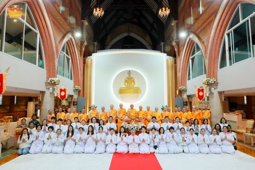 พิธีทอดกฐินสามัคคี เพื่อสนับสนุนการเผยแผ่พระพุทธศาสนาวิชชาธรรมกาย ณ วัดพระธรรมกายลอนดอน สหราชอาณาจักร วันอาทิตย์ที่ 20 ตุลาคม พ.ศ. 2567