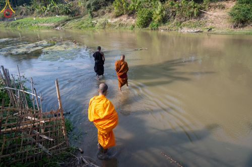 ภาพ No.127220:Photo Story ปฐมบรรพชาชาวพุทธมาร์มา เริ่ม วันที่ 2 กุมภาพันธ์ พ.ศ. 2567 ณ วัดธัมจักร อรัญกุฏิ เมืองรัมการ์ คาร์กาชารี บังกลาเทศ