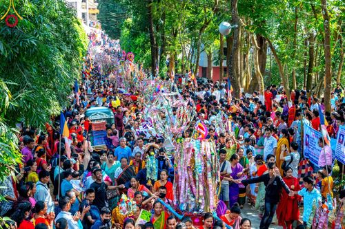 ภาพ No.98656:พิธีทอดกฐินสมทบวัดกัลยาณมิตรต่างประเทศ ณ วัดราชบัณนะวิหาร เมืองรังกามาติ ประเทศบังกลาเทศ วันศุกร์ที่ 24 พฤศจิกายน พ.ศ. 2566