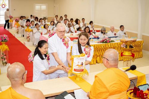 ภาพ No.255683:วันที่ 12 ตุลาคม พ.ศ. 2568 พิธีทอดกฐินสามัคคี  ณ วัดพระธรรมกายซิลิคอนวัลเลย์  สหรัฐอเมริกา 