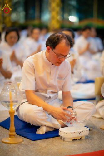 ภาพ No.210715:วันพฤหัสบดีที่ 13 มีนาคม พ.ศ. 2568  สมโภชพระประธานอุโบสถวัดป่าอุบลแก้ว จังหวัดอุบลราชธานี