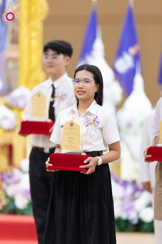 ภาพ No.207580:พิธีมอบโล่พระราชทาน สมเด็จพระกนิษฐาธิราชเจ้า กรมสมเด็จพระรัตนราชสุดาฯ สยามบรมราชกุมารี และโล่เกียรติยศโครงการตอบปัญหาธรรมะ "ทางก้าวหน้า" ครั้งที่ 42 พิธีมอบโล่วัชรเกียรติยศ โครงการตอบปัญหาศีลธรรมเพื่อสันติภาพโลก (WORLD-PEC) ครั้งที่ 18 วันที่ 12 ก.พ. 2568