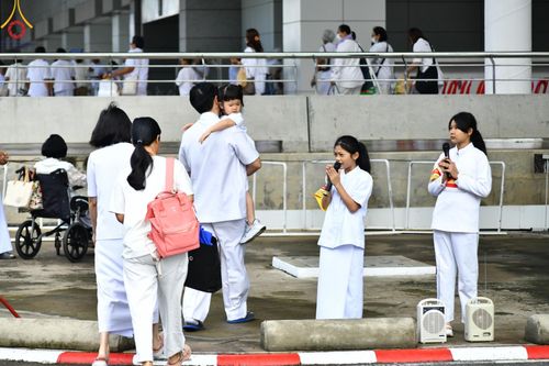 ภาพ No.148028:V.43 ภาพเตรียมงาน ปฎิบัติงาน ของเจ้าหน้าที่ อาสาสมัคร ทุกสถานะ เพื่อความสำเร็จ ในงานวันสมาธิโลก วันอาทิตย์ที่ 4 สิงหาคม พ.ศ.2567