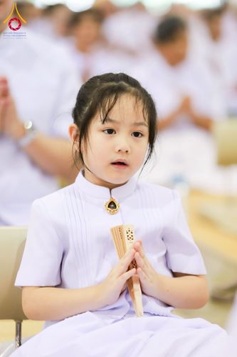 ภาพ No.258176:วันอาทิตย์ที่ 5 ตุลาคม พ.ศ. 2568 พิธีบูชาข้าวพระ ณ สภาธรรมกายสากล วัดพระธรรมกาย