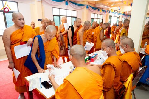 ภาพ No.208505:พิธีถวายสังฆทานแด่คณะสงฆ์ 323 วัด ปีที่ 21 ครั้งที่ 174 พิธีมอบกองทุนหนุนแรงใจช่วยครูใต้ ปีที่ 18 ครั้งที่ 138 และพิธีทำบุญอุทิศส่วนกุศลให้ผู้วายชนม์ ณ วัดบุณณาราม(วัดโคกงู) จ.นราธิวาส วันเสาร์ที่ 15 กุมภาพันธ์ พ.ศ.2568