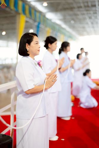 ภาพ No.247108:วันที่ 21 กันยายน พ.ศ. 2568 งานบุญวันอาทิตย์ พิธีจุดเทียนใจ ไฟนิรันด์ อนันตชัย ณ วัดพระธรรมกาย จ.ปทุมธานี