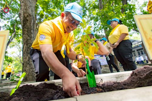 ภาพ No.226770:กิจกรรมจิตอาสาพัฒนา “เราทำความ ดี ด้วยหัวใจ” เนื่องในโอกาสวันพระบาทสมเด็จพระปกเกล้าเจ้าอยู่หัว ณ วัดพระธรรมกาย อ.คลองหลวง จ.ปทุมธานี วันพุธที่ 28 พฤษภาคม พ.ศ. 2568