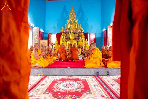 ภาพ No.276399:วันศุกร์ที่ 5 ธันวาคม 2568 (วันพ่อแห่งชาติ) พิธีบรรพชาอุปสมบทหมู่ธรรมทายาท จำนวน 14 รูป โครงการบรรพชาอุปสมบทหมู่ รุ่นบูชาธรรมมหาปูชนียาจารย์ ประจำปี 2568  ณ ศูนย์อบรมเยาวชนบางปะหัน จังหวัดพระนครศรีอยุธยา