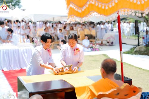 ภาพ No.141665:พิธีประดิษฐานลูกนิมิตมหาสมบัติ  ผูกสีมา สถาปนาอุโบสถ "บูชาธรรม 80 ปี หลวงพ่อธัมมชโย" ณ วัดพระธรรมกายโทชิหงิ ประเทศญี่ปุ่น วันอาทิตย์ที่ 16 มิถุนายน พ.ศ. 2567