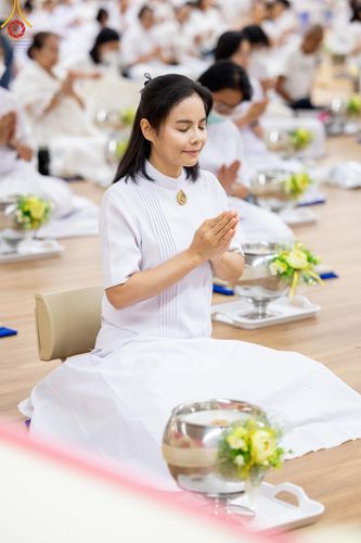 ภาพ No.206923:พิธีถวายโคมมาฆประทีป น้อมถวายเป็นพุทธบูชา แด่คณะพระภิกษุ สามเณร วัดพระธรรมกาย วันอาทิตย์ที่ 9 กุมภาพันธ์ พ.ศ. 2568 ณ ห้องแก้วสารพัดนึก 2 สภาธรรมกายสากล วัดพระธรรมกาย จังหวัดปทุมธานี