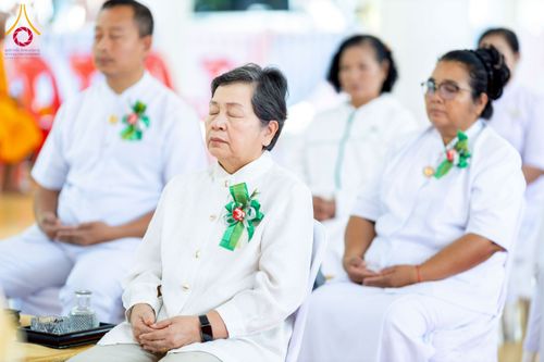 ภาพ No.274660:วันอาทิตย์ที่ 23 พฤศจิกายน พ.ศ. 2568 พิธีทอดผ้าป่าสามัคคี เพื่อระดมทุนสร้างกุฏิที่พักสามเณร ณ ศูนย์ปฏิบัติธรรมสวนผึ้ง จ.ราชบุรี