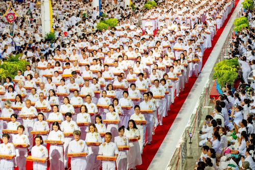 ภาพ No.264526:วันอาทิตย์ที่ 2 พฤศจิกายน พ.ศ. 2568 พิธีทอดกฐินสามัคคี ณ สภาธรรมกายสากล วัดพระธรรมกาย