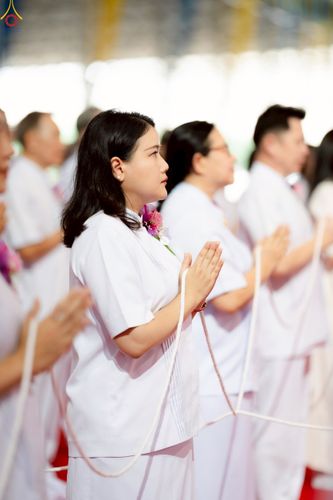 ภาพ No.247092:วันที่ 21 กันยายน พ.ศ. 2568 งานบุญวันอาทิตย์ พิธีจุดเทียนใจ ไฟนิรันด์ อนันตชัย ณ วัดพระธรรมกาย จ.ปทุมธานี