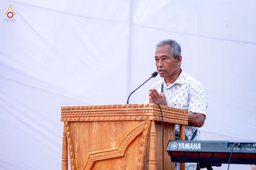 ภาพ No.257539:วันที่ 17 ตุลาคม พ.ศ. 2568 พิธีทอดกฐินสมทบวัดกัลยาณมิตรต่างประเทศ  บูชาธรรม 81 ปี หลวงพ่อธัมมชโย ณ ศูนย์ปฏิบัติธรรมไมตรีปูร์ เมืองคาร์การชารี ประเทศบังกลาเทศ 