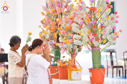 ภาพ No.152529:พิธียกฉัตรขาว 5 ชั้น กางกั้นถวายองค์พระประธาน อาคารปฏิบัติธรรมวัดสายสุวพรรณ ต.คลองสี่ อ.คลองหลวง จ.ปทุมธานี วันเสาร์ที่ 7 กันยายน พ.ศ. 2567