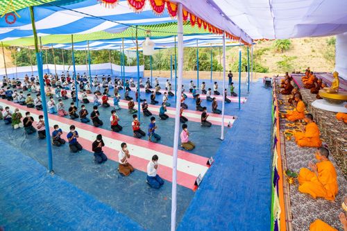 ภาพ No.127628:Photo Story ปฐมบรรพชาชาวพุทธมาร์มา Episode 2/5 วันที่ 6-7 กุมภาพันธ์ พ.ศ. 2567  โครงการบรรพชาครั้งประวัติศาสตร์ แห่งเทือกเขาจิตตะกอง  ครั้งแรกของชาวพุทธมาร์มา บังกลาเทศ บูชาธรรม 80 ปีหลวงพ่อธัมมชโย ณ วัดธัมจักร อรัญกุฏิ เมืองรัมการ์ คาร์กาชารี บังกลาเทศ