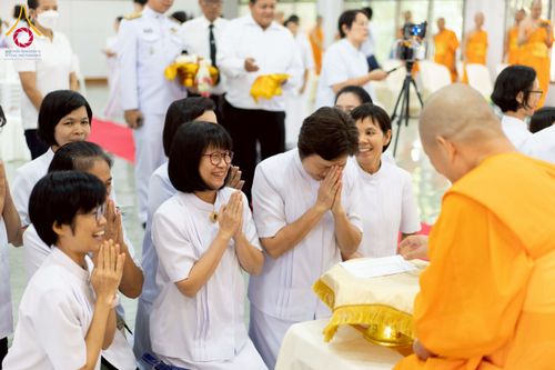 ภาพ No.276720:วันเสาร์ที่ 6 ธันวาคม พ.ศ. 2568 พิธีมุทิตาสักการะ เนื่องในโอกาสที่พระเดชพระคุณพระพรหมดิลก เจ้าอาวาสวัดสามพระยา วรวิหาร เมตตาเป็นประธานในพิธีตั้งฐานานุกรมใน พระราชวิเทศวชิรเวที (บัณฑิต วรปญฺโญ) ผู้ช่วยเจ้าอาวาสวัดพระธรรมกาย (ไวโรจน์ วิโรจโน) ผู้ช่วยเจ้าอา