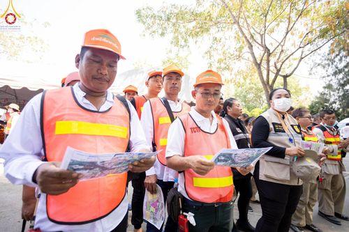 ภาพ No.113437:V.12 พลังหมู่ การเตรียมงาน เก็บงาน การรับบุญของเจ้าหน้าที่หน่วยงานต่างๆ เพื่อโครงการธรรมยาตรา ปีที่ 12 ระหว่างวันที่ 2 - 31 มกราคม พ.ศ. 2567