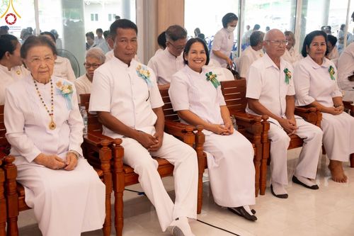 ภาพ No.142182:พิธีถวายสังฆทานแด่คณะสงฆ์ 323 วัด ปีที่ 20 ครั้งที่ 170 , พิธีมอบกองทุนหนุนแรงใจช่วยครูใต้ ปีที่ 17 ครั้งที่ 135 และพิธีทำบุญอุทิศส่วนกุศลให้ผู้วายชนม์ วันเสาร์ที่ 22 มิถุนายน พ.ศ.2567 ณ ศูนย์ปฏิบัติธรรมภาคใต้ อ.บางกล่ำ จ.สงขลา