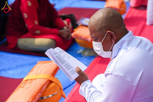 ภาพ No.129743:พิธีตัดปอยผมและแห่นาคธรรมทายาท ในโครงการบรรพชา 1,250 รูป ณ แดนประสูติ สวนลุมพินี ประเทศเนปาล วันที่ 2 มีนาคม พ.ศ. 2567