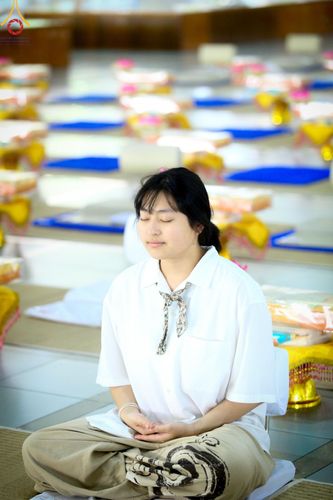 ภาพ No.143214:พิธีถวายภัตตาหารเพื่อเป็นกำลังแห่งการเข้าถึงธรรม ของพระภิกษุสามเณร วัดพระธรรมกาย วันเสาร์ที่ 6 กรกฏาคม พ.ศ. 2567 ณ หอฉันคุณยายอาจารย์ วัดพระธรรมกาย จ.ปทุมธานี