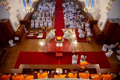 ภาพ No.270897:วันอาทิตย์ที่ 19 ตุลาคม พ.ศ. 2568 พิธีทอดกฐิน “หนึ่งไม่มีสอง” วัดพระธรรมกายนิวคาสเซิล เมืองนิวคาสเซิล ประเทศอังกฤษ 