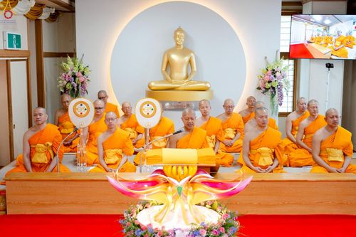 ภาพ No.261797:วันที่ 17 ตุลาคม พ.ศ. 2568 พิธีทอดกฐินวัดพระธรรมกายนางาโน่ ประเทศญี่ปุ่น  "เชื่อมสายบุญพระผู้ปราบมาร" บูชาธรรม 141 ปี พระมงคลเทพมุนี (สด จนฺทสโร)