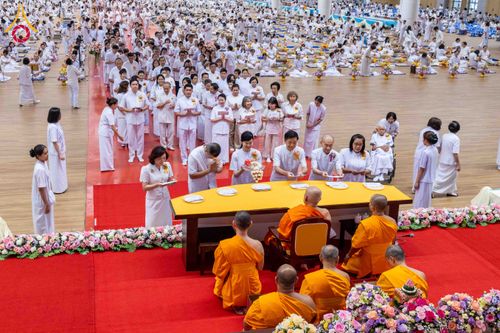 ภาพ No.310578:วันอาทิตย์ที่ 22 กุมภาพันธ์ พ.ศ. 2569 พิธีมุทิตาสักการะในโอกาสอายุวัฒนะมงคล 80 ปี พระพรหมวชิรปัญญาจารย์ (ทองดี สุรเตโช ป.ธ.9) ณ ห้องแก้วสารพัดนึก 2 วัดพระธรรมกาย จ.ปทุมธานี